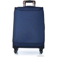Чемодан-спиннер Galanteya 3014 23с1406к45 (темно-синий/черный)