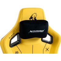 Игровое (геймерское) кресло Evolution Nomad PRO Cyberpunk Bloodhound (черный/желтый)