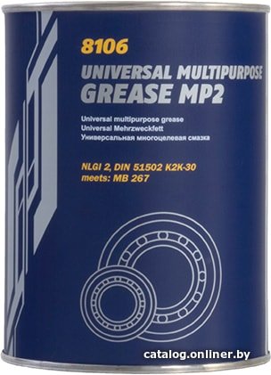 Mannol MP-2 Multipurpose Grease 0.8кг 8106