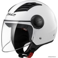 Мотошлем LS2 OF562 Airflow Solid (M, white)