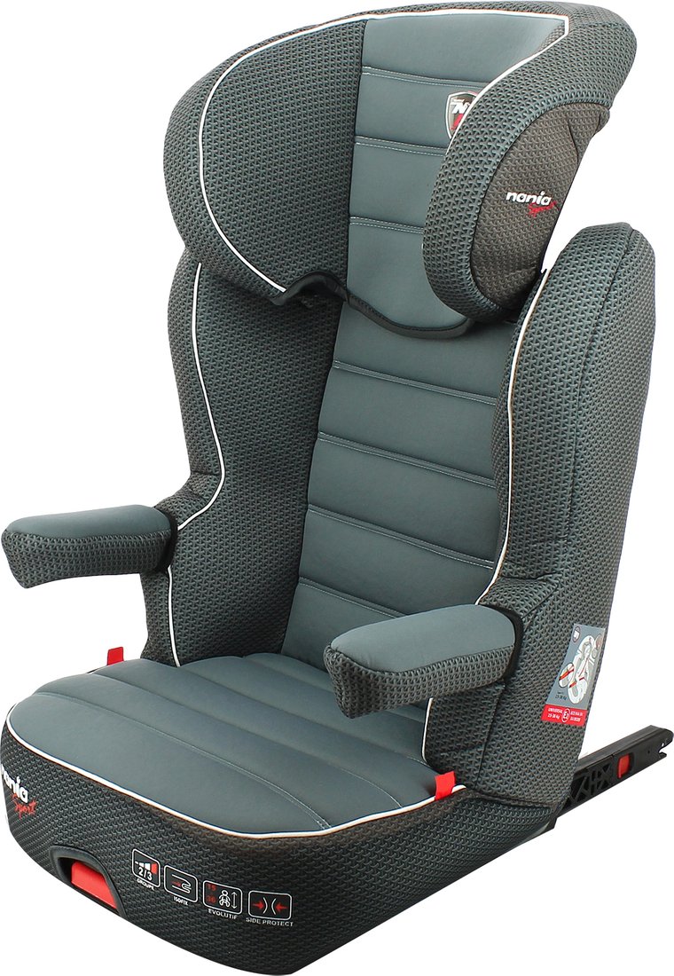 

Детское автокресло Nania Rway Easyfix (racing luxe grey)