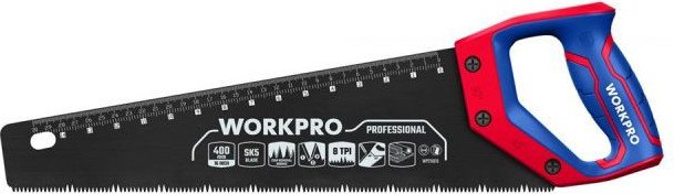 Ножовка Workpro 450мм WP215041