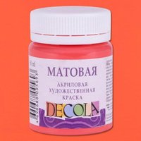 Акриловая краска Невская палитра Декола 14328355 (50 мл, 355 коралловая)