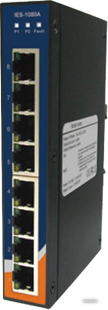 Неуправляемый коммутатор ORing IES-1080A