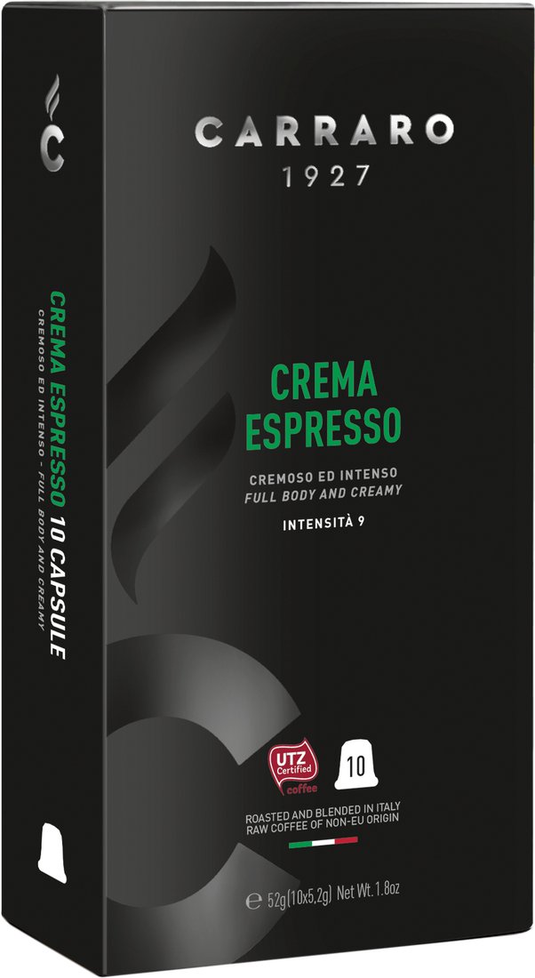 

Кофе в капсулах Carraro Crema Espresso в капсулах Nespresso 10 шт