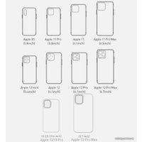 Чехол для телефона Baseus Simple для iPhone 12 Pro Max ARAPIPH67N-А02 (прозрачный)