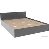 Кровать ДСВ Мори КРМ 1600.1 (графит)