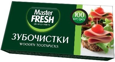 

Зубочистки Master Fresh 100 шт