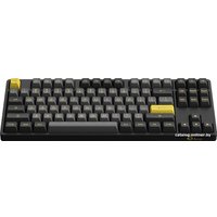 Клавиатура Akko 5087B Plus Black & Gold (Akko Cream Yellow V3)