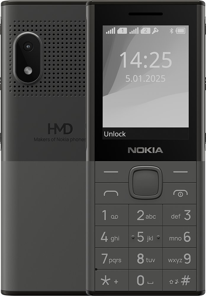 

Телефон Nokia 150 Music TA-1716 (серый)
