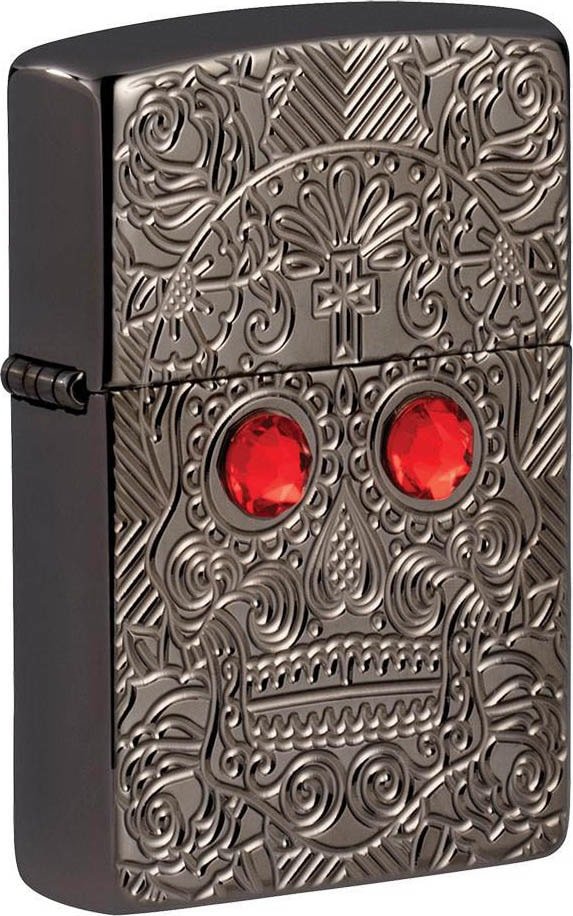 

Зажигалка Zippo Armor Crystal Skull Design 49300