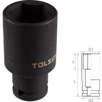 Головка слесарная Tolsen TT18280