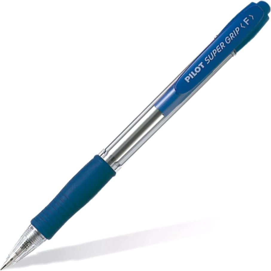 

Ручка шариковая Pilot Super Grip BPGP-10R-F (L) (синий)