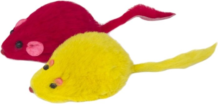 

Игрушка для кошек Triol Мышь M002C 1 шт (цвет в ассортименте)
