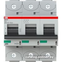 Выключатель автоматический ABB S803S-C20 3P C 20A 50kA 4.5M 2CCS863001R0204