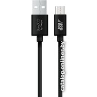 Кабель BoraSCO USB - microUSB (черный)