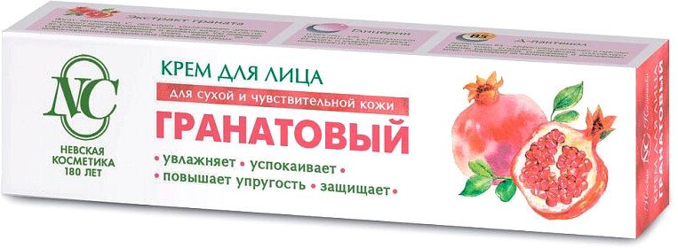 

Невская косметика Крем для лица Гранатовый 40 мл