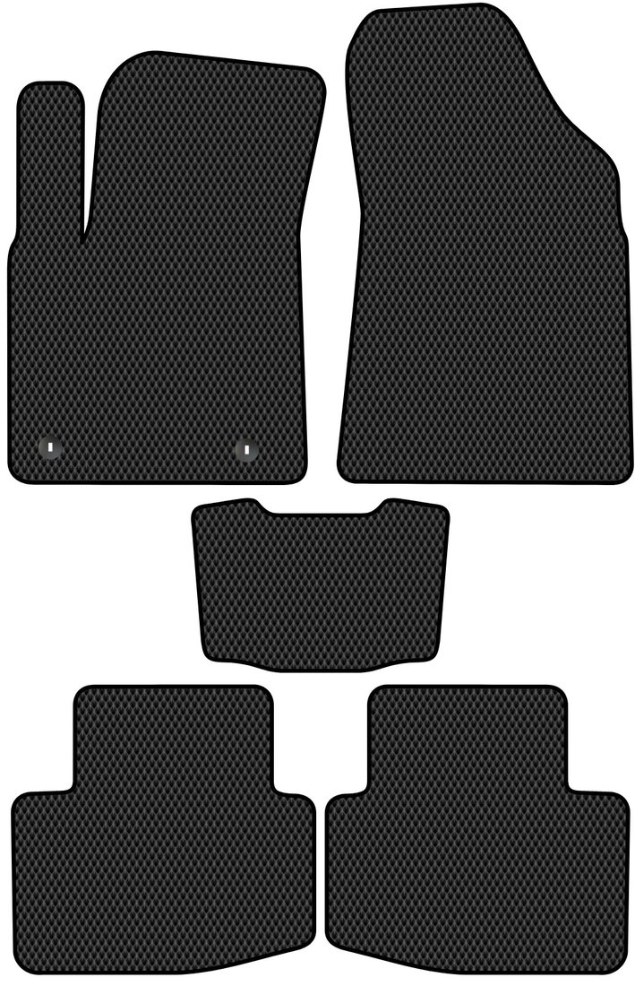 

Комплект ковриков для авто Alicosta MG 5 I (седан) 2023 - Н.В. (черный, ромб)