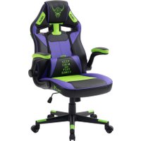 Игровое (геймерское) кресло FLOKY Asgard Purple-Green (фиолетовый/зеленый)