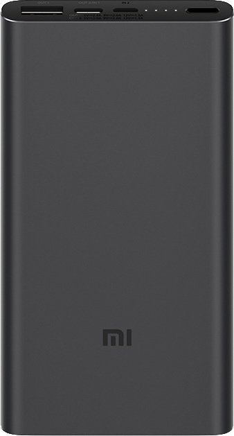

Внешний аккумулятор Xiaomi Mi Power Bank 3 18W Fast Charge 10000mAh (черный)