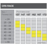 Беговые лыжи Fischer CRS Race JR 137-172 (2018/19)