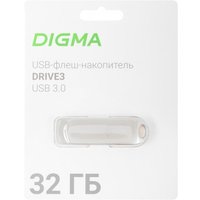 USB Flash Digma Drive 3 32GB DGFUM032A30SR