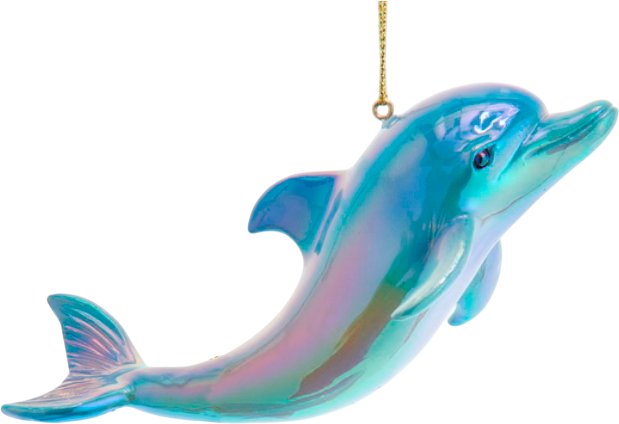 

Елочная игрушка Kurt S. Adler Christmas 2025 Акула/Дельфин E1083