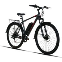 Электровелосипед Ritma MORGAN309 29 2025 (темно-серый/красный)