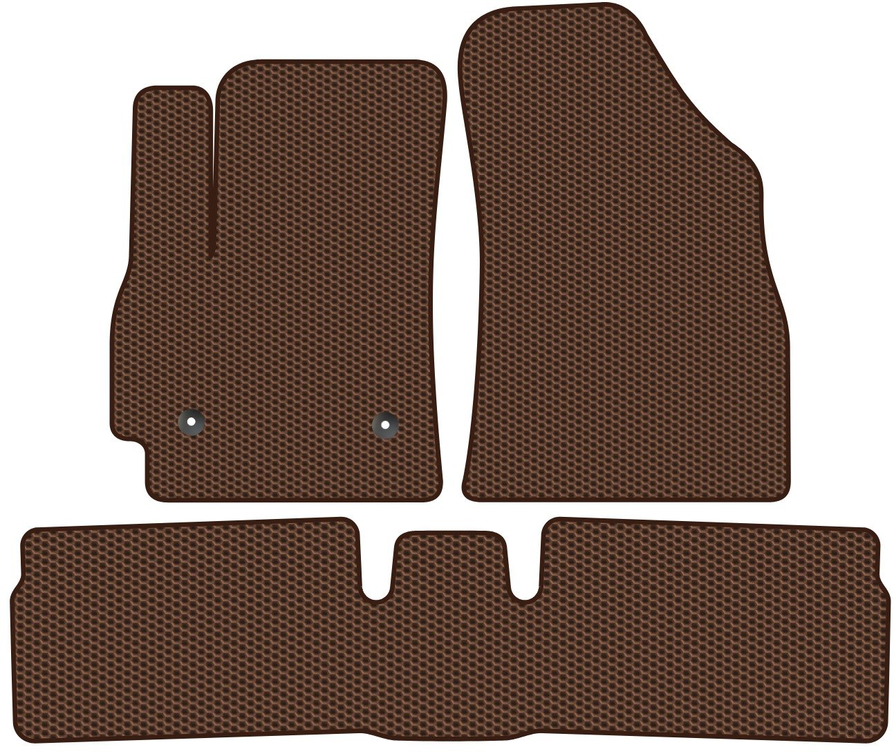 

Комплект ковриков для авто Alicosta Omoda C5 I (suv) 2021 - Н.В. (коричневый, сота)