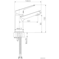 Смеситель Cersanit Flavis 63034