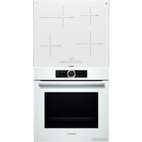 Комплект встраиваемой техники Bosch HBG634BW1 + PIF672FB1E