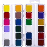 Акварельные краски Юнландия Веселый шмель 192363 (24 цв)