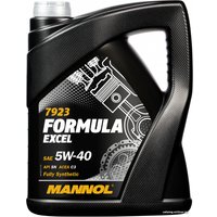 Моторное масло Mannol Formula Excel 5W-40 SN 5л