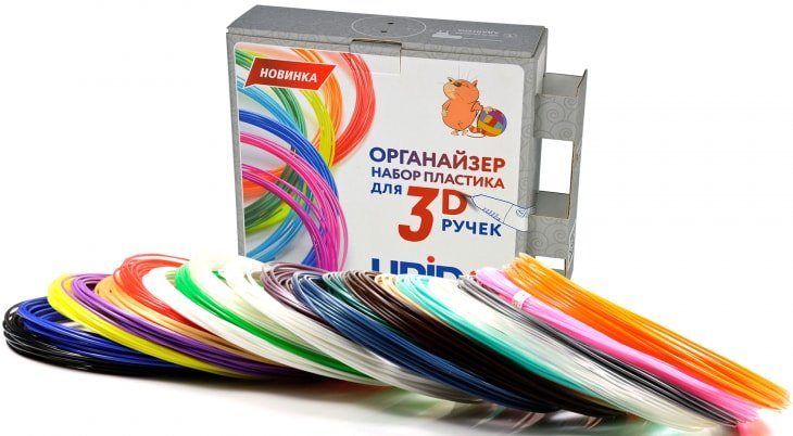 

Набор пластика Unid PLA-20 с органайзером