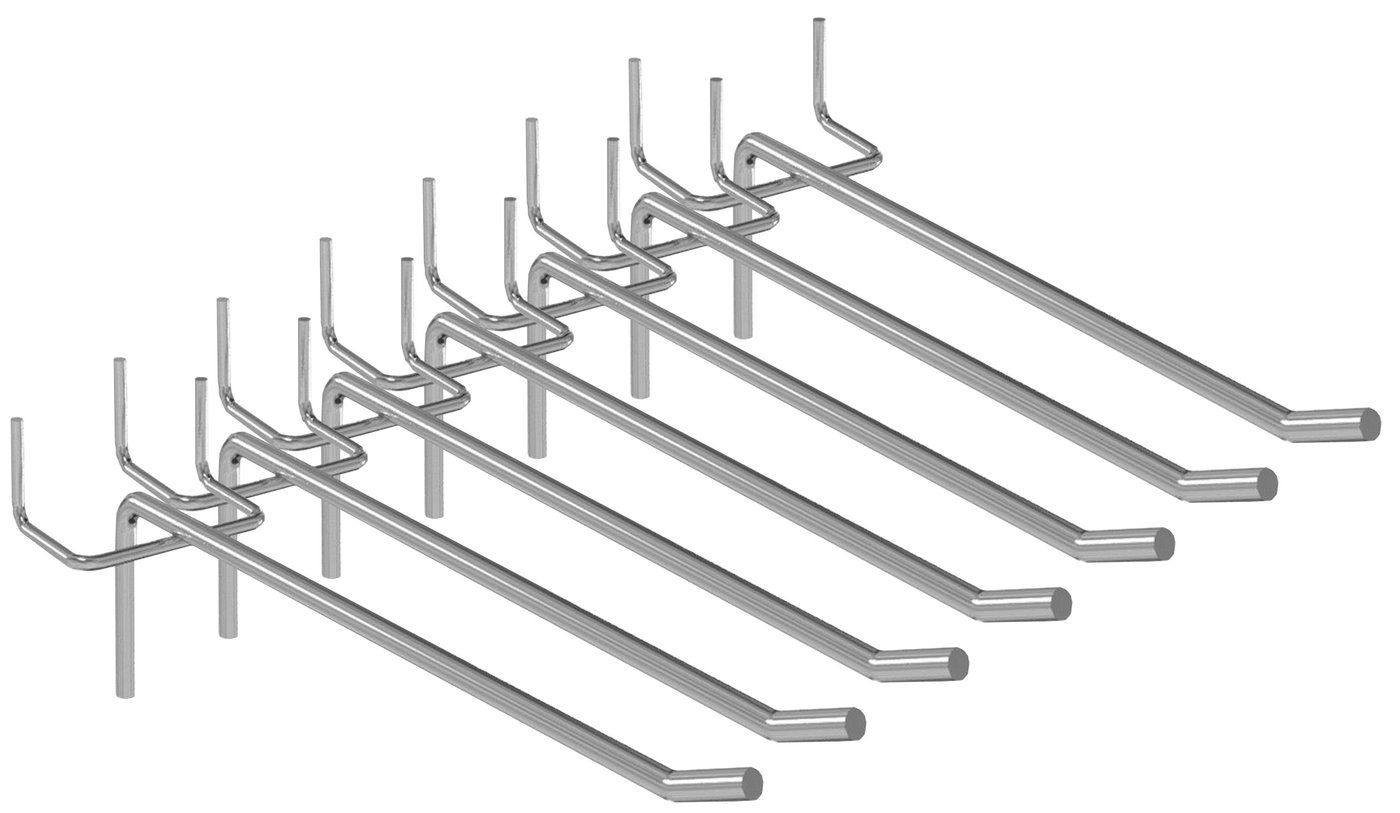 

Крюк Kladenets 20 см для перфорированной панели (7 шт)