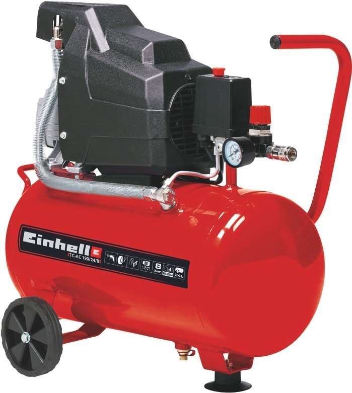 

Компрессор Einhell TC-AC 190/24/8 Kit