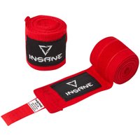 Бинт боксерский Insane Cobra IN22-HW201 (3.5м, красный)