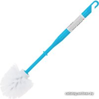 Ершик для унитаза Perfecto Linea Solid 43-325702 (голубой)