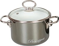 

Кастрюля СтальЭмаль Bon Appetit 8SD185S (мокрый асфальт)