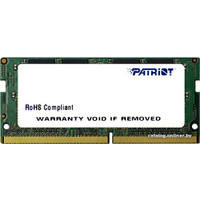 Оперативная память Patriot Signature Line 16GB DDR4 SODIMM PC4-21300 PSD416G26662S в Могилеве