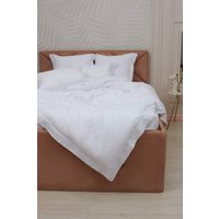 Евро комплект постельного белья Sofi De MarkO Моне Евро 2н Евро-СС-М-бел (белый)