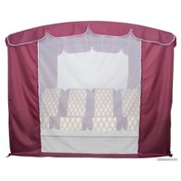 Садовые качели Arno-Werk Оазис Люкс Плюс 2016-КД-40/Л+ (бордовый)