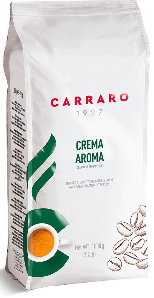 Кофе Carraro Crema Aroma зерновой 1 кг