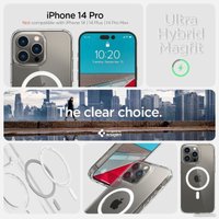 Чехол для телефона Spigen Ultra Hybrid (MagFit) для iPhone 14 Pro ACS04969 (белый)