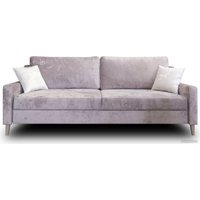 Диван Nord Star Кенугард Краш (велюр, бежевый) в Гомеле