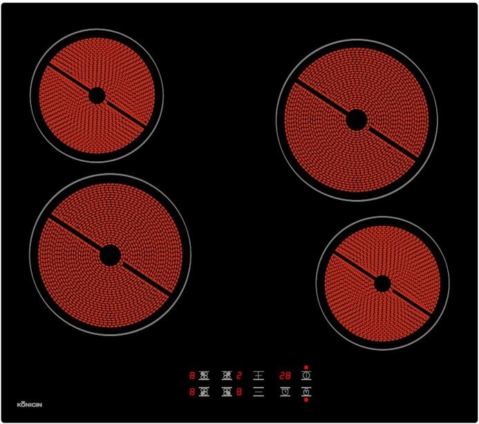 

Варочная панель Konigin Libra C604 TBK