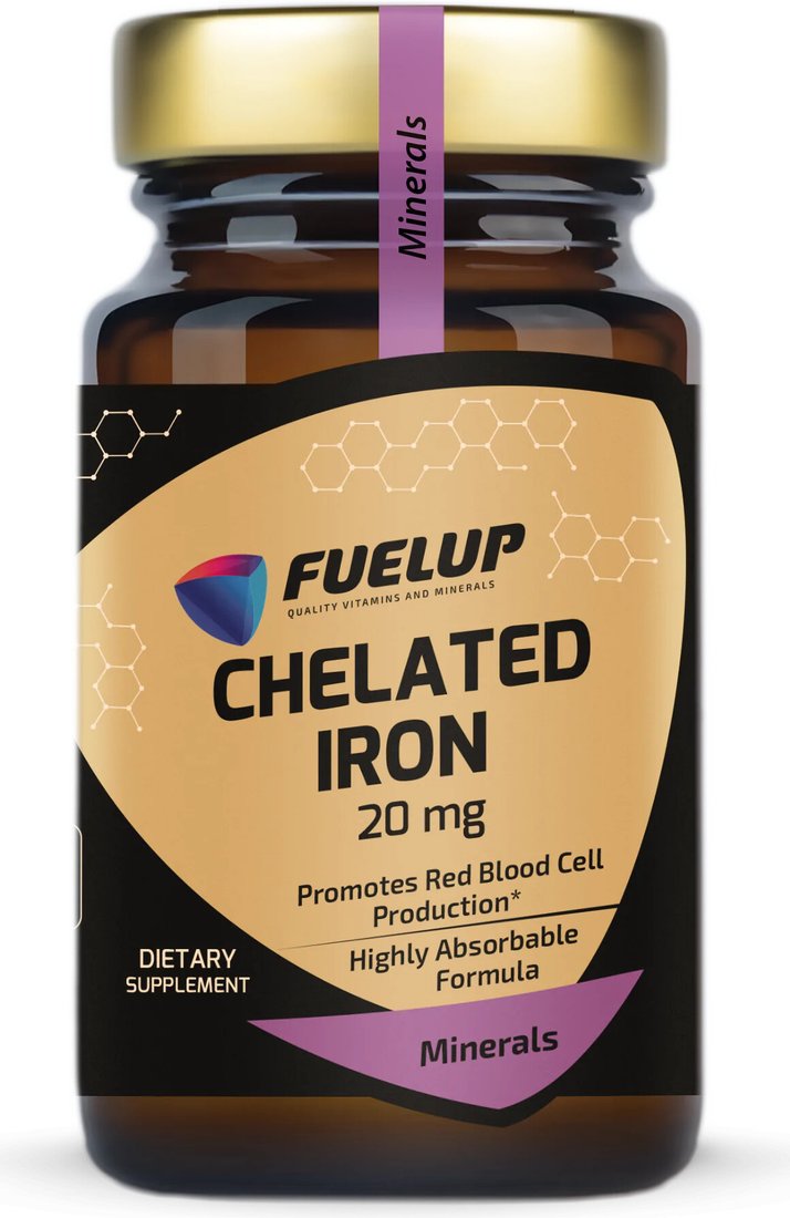 БАД FuelUp Chelated Iron 20 мг (30 капсул)