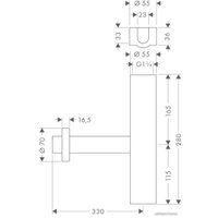 Сифон Hansgrohe Flowstar 52100000