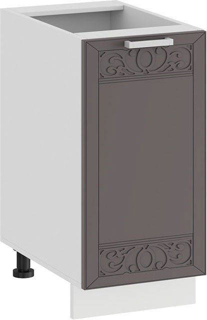 

Шкаф напольный Трия Долорес 1Н3 (белый/муссон)