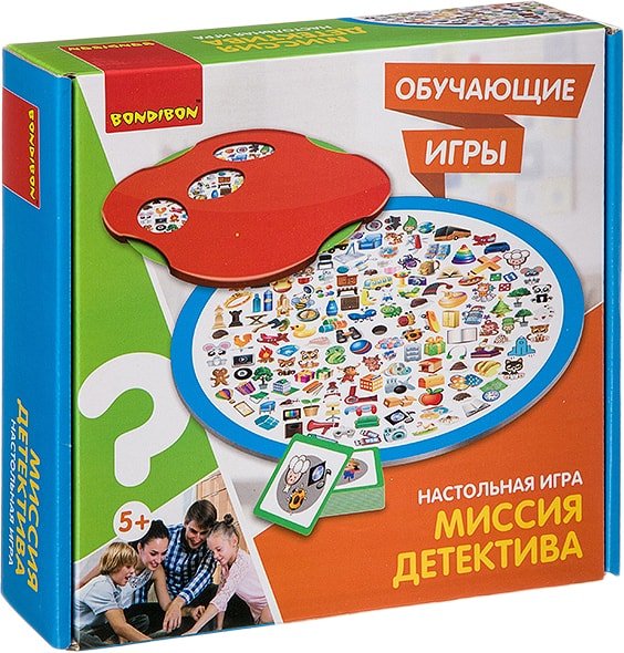 

Настольная игра Bondibon Миссия детектива ВВ3161
